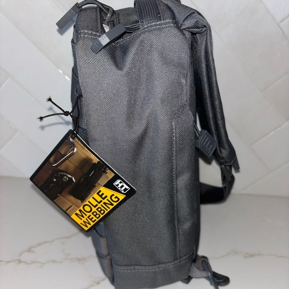NWT Highland Tactical Rex EDC Crossbody Sling Bag Molle Webbing gray grey - Picture 2 of 10